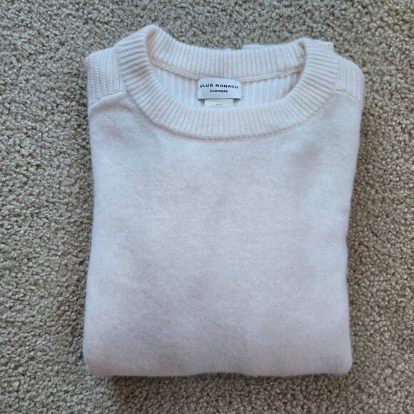 NWOT Club Monaco Thick Cashmere Sweater - Picture 8 of 11